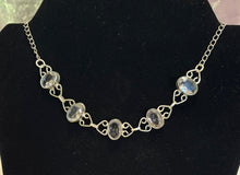 Load image into Gallery viewer, Precious Metal POWER BAND-IT Unique Hand-Crafted Sterling Silver/Genuine Gemstones