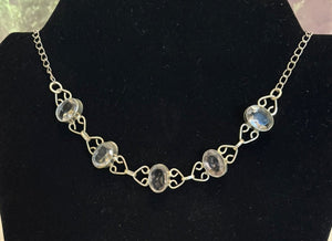Precious Metal POWER BAND-IT Unique Hand-Crafted Sterling Silver/Genuine Gemstones