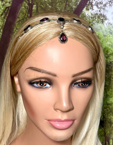Precious Metal POWER BAND-IT Unique Hand-Crafted Sterling Silver/Genuine Amethyst Gemstones