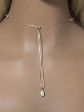 Load image into Gallery viewer, Precious Metal POWER BAND-IT Unique Hand-Crafted Sterling Silver/Genuine Garnet Gemstones