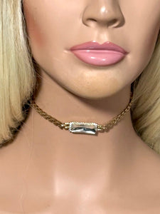 Precious Metal POWER BAND-IT Gold Filled Crystal Bar