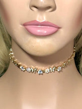 Load image into Gallery viewer, Precious Metal POWER BAND-IT Gold Filled Crystal Butterflies &amp; Flowers