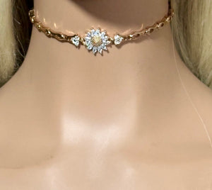 Precious Metal POWER BAND-IT Gold Filled Sunflower
