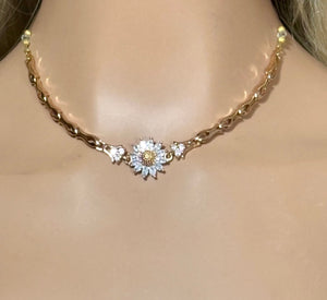 Precious Metal POWER BAND-IT Gold Filled Sunflower