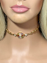 Load image into Gallery viewer, Precious Metal POWER BAND-IT Gold Filled Crystal Color Wheel