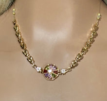 Load image into Gallery viewer, Precious Metal POWER BAND-IT Gold Filled Crystal Color Wheel