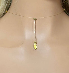 Precious Metal POWER BAND-IT Gold Filled Etched Crystal Hearts