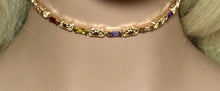 Load image into Gallery viewer, Precious Metal POWER BAND-IT Gold Filled Assorted Crystal Links