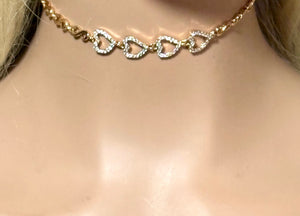 Precious Metal POWER BAND-IT Gold Filled Heart Links