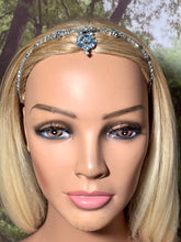 Load image into Gallery viewer, Personal Vintage POWER BAND-IT Family Heirloom Mid 20th Century Blue Rhinestone Array