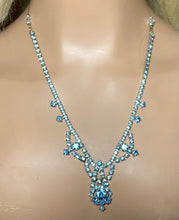 Load image into Gallery viewer, Personal Vintage POWER BAND-IT Family Heirloom Mid 20th Century Blue Rhinestone Array