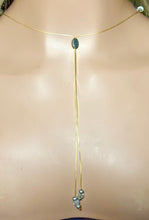 Load image into Gallery viewer, Personal Vintage POWER BAND-IT Family Heirloom Mid 20th Century Blue Rhinestone Array