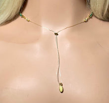 Load image into Gallery viewer, Personal Vintage POWER BAND-IT Family Heirloom Mid 20th Century Green Rhinestone Array