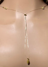 Load image into Gallery viewer, Precious Metal POWER BAND-IT Gold Filled Chain Winged Crystal Heart