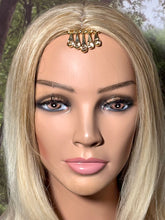 Load image into Gallery viewer, Precious Metal POWER BAND-IT Gold Filled Snake Chain Multiple Crystal Dangles &amp; Beads