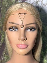 Load image into Gallery viewer, Precious Metal POWER BAND-IT Gold Filled Chain Crystal Victory Leaf