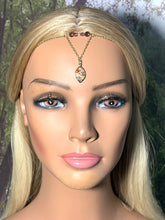 Load image into Gallery viewer, Precious Metal POWER BAND-IT Gold Filled Chain Crystal Victory Leaf