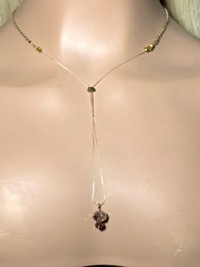 Precious Metal POWER BAND-IT Gold Filled Chain Crystal Victory Leaf