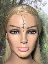 Load image into Gallery viewer, Precious Metal BAND-IT Gold Filled Chain Crystal Victory Dangle