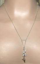 Load image into Gallery viewer, Precious Metal BAND-IT Gold Filled Chain Crystal Victory Dangle