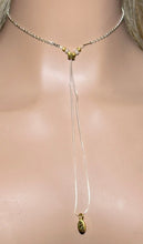 Load image into Gallery viewer, Precious Metal BAND-IT Gold Filled Chain Crystal Victory Dangle