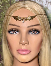 Load image into Gallery viewer, Personal Bling POWER BAND-IT Bold Gold Winged Heart