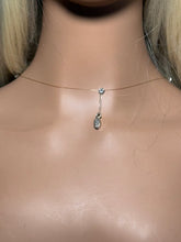 Load image into Gallery viewer, Gemstone POWER BAND-IT 12 Clear Quartz Chips &amp; Drop