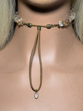 Load image into Gallery viewer, Gemstone POWER BAND-IT 10 Mixed Quartz Chips &amp; Gemstone Drop