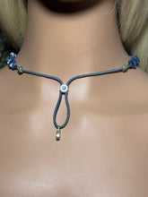Load image into Gallery viewer, Gemstone POWER BAND-IT 14 Lapis Chips &amp; Drop