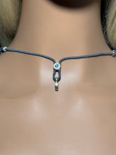 Load image into Gallery viewer, Gemstone POWER BAND-IT 14 Lapis Chips &amp; Drop