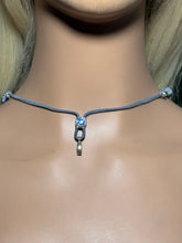 Load image into Gallery viewer, Gemstone POWER BAND-IT 15 Lapis Chips &amp; Drop