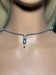 Gemstone POWER BAND-IT 15 Lapis Chips & Drop