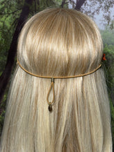 Load image into Gallery viewer, Gemstone POWER BAND-IT 16 Tiger Eye Chips &amp; Gemstone Drop (Copy)