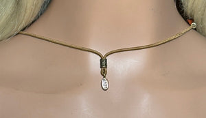 Gemstone POWER BAND-IT 16 Tiger Eye Chips & Gemstone Drop (Copy)