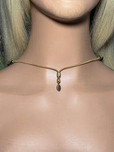 Gemstone POWER BAND-IT 2 Tiger Eye Chips & Drop