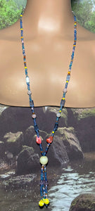 Personal POWER BAND-IT Multi Colors Glass Bead Array Fringed