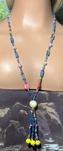 Personal POWER BAND-IT Multi Colors Glass Bead Array Fringed