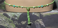 Load image into Gallery viewer, Bead POWER BAND-IT Shades of Green Multi Color Heart Glass Bead Array