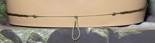 Load image into Gallery viewer, Personal POWER BAND-IT Shades of Brown/Tan Glass Bead Array Fringed