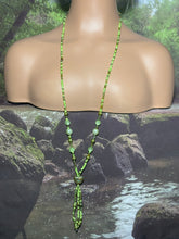 Load image into Gallery viewer, Bead POWER BAND-IT Shades of Green Multi Color Heart Glass Bead Array