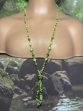 Load image into Gallery viewer, Bead POWER BAND-IT Shades of Green Multi Color Heart Glass Bead Array
