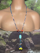 Load image into Gallery viewer, Personal POWER BAND-IT Multi Color Glass Bead Array Fringed