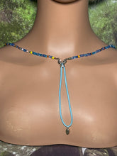 Load image into Gallery viewer, Personal POWER BAND-IT Multi Color Glass Bead Array Fringed
