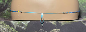 Personal POWER BAND-IT Multi Color Glass Bead Array Fringed