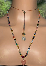Load image into Gallery viewer, Charming Personal POWER BAND-IT Multi Color Glass Beads &amp; Gemstone Angel