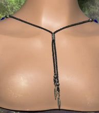 Load image into Gallery viewer, Personal POWER BAND-IT Blue &amp; Clear Sculpted Glass Bead Array