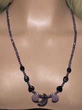 Load image into Gallery viewer, Personal POWER  BAND-IT Shades of Amethyst Sculpted Glass Bead Array