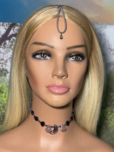 Load image into Gallery viewer, Personal POWER  BAND-IT Shades of Amethyst Sculpted Glass Bead Array