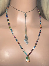 Load image into Gallery viewer, Charming Personal POWER BAND-IT Multi Color Glass Beads Multi Color Gem Composite