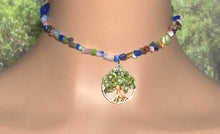 Load image into Gallery viewer, Charming Personal POWER BAND-IT Multi Color Glass Beads Gemstone Tree